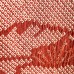 HAORI FEMME JAPONAIS ROUGE EN SOIE SHIBORI  007-101 (L-LL)