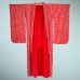 JUBAN VINTAGE ROUGE EN CRÊPE DE SOIE 007-102 (M)