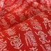 JUBAN VINTAGE ROUGE EN CRÊPE DE SOIE 007-102 (M)