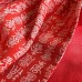 JUBAN VINTAGE ROUGE EN CRÊPE DE SOIE 007-102 (M)
