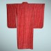JUBAN VINTAGE ROUGE EN CRÊPE DE SOIE 007-102 (M)