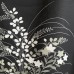KIMONO FORMEL NOIR ET BLANC EN SOIE D'ÉTÉ 007-122 (M)
