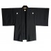 HAORI FORMEL NOIR EN SOIE FINE D'ÉTÉ 007-139 (L)