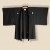 HAORI FORMEL NOIR EN SOIE FINE D'ÉTÉ 007-139 (L)