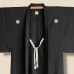 HAORI FORMEL NOIR EN SOIE FINE D'ÉTÉ 007-139 (L)