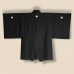 HAORI FORMEL NOIR EN SOIE FINE D'ÉTÉ 007-139 (L)