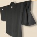 HAORI FORMEL NOIR EN SOIE FINE D'ÉTÉ 007-139 (L)