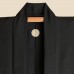 HAORI FORMEL NOIR EN SOIE FINE D'ÉTÉ 007-139 (L)