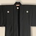 HAORI FORMEL NOIR EN SOIE FINE D'ÉTÉ 007-139 (L)