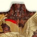 KIMONO DE MARIAGE UCHIKAKE ACAJOU & OR 007-141