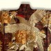 KIMONO DE MARIAGE UCHIKAKE ACAJOU & OR 007-141