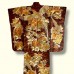 KIMONO DE MARIAGE UCHIKAKE ACAJOU & OR 007-141