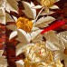 KIMONO DE MARIAGE UCHIKAKE ACAJOU & OR 007-141