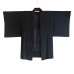 HAORI FEMME NOIR ÉTÉ EN SOIE LÉGÈRE 007-142 (L)