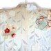 KIMONO DE CÉRÉMONIE FURISODE EN SOIE IVOIRE 007-146 (M)