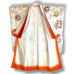 KIMONO DE CÉRÉMONIE FURISODE EN SOIE IVOIRE 007-146 (M)