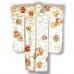 KIMONO DE CÉRÉMONIE FURISODE EN SOIE IVOIRE 007-146 (M)