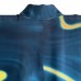 KIMONO ÉTÉ NON DOUBLÉ BLEU EN SOIE AJOURÉE +OBI 007-15 (LL)