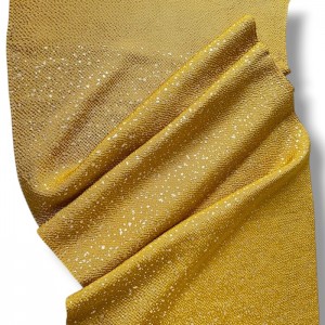 CEINTURE OBIAGE OCRE JAUNE EN SOIE CHIRIMEN 007-150