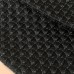 OBIAGE NOIR & ARGENT QUADRILLÉ EN SOIE 007-153