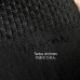 OBIAGE NOIR & ARGENT QUADRILLÉ EN SOIE 007-153