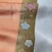 OBIAGE EN SOIE FINE FLEURS DE PRUNIER 007-154