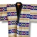 JUBAN HOMME VINTAGE MULTICOLORE EN SOIE 007-155 (L)