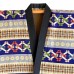 JUBAN HOMME VINTAGE MULTICOLORE EN SOIE 007-155 (L)