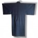 KIMONO HOMME ÉTÉ BLEU NUIT EN SOIE 007-158 (S)