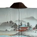 HAORI ORIGINAL EN SOIE SAUVAGE MARRON FONCÉ 007-162