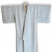 KIMONO FEMME D'ÉTÉ EN SOIE BLEU-GRIS CLAIR 007-165 (M) KIMONO FEMME D'ÉTÉ EN SOIE BLEU-GRIS CLAIR 007-165 (M)