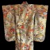 UCHIKAKE JAPONAIS DE MARIAGE EN SOIE MIXTE BRODÉ  007-169 (M-L)
