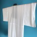 JUBAN HOMME D'ÉTÉ BLANC POLYESTER 007-170 (L-LL)