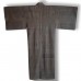 KIMONO MARRON ÉTÉ NON DOUBLÉ EN SOIE 007-171 KIMONO MARRON ÉTÉ NON DOUBLÉ EN SOIE 007-171