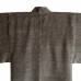HAORI HOMME DEMI-SAISON EN SOIE MARRON 007-172 (LL)