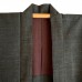 HAORI HOMME DEMI-SAISON EN SOIE MARRON 007-172 (LL)