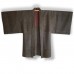 HAORI HOMME DEMI-SAISON EN SOIE MARRON 007-172 (LL)