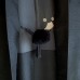 HAORI JAPONAIS HOMME EN SOIE BLEU NUIT 007-186 (L)