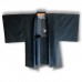 HAORI JAPONAIS HOMME EN SOIE BLEU NUIT 007-186 (L)