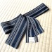 CEINTURE DATEJIME BLEUE EN SOIE 007-19