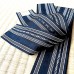 CEINTURE DATEJIME BLEUE EN SOIE 007-19