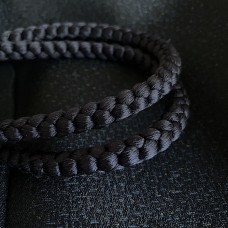 HAORI HOMME BLEU-NOIR ,ÉPAIS POLY MÉLANGÉ 007-194