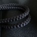 HAORI HOMME BLEU-NOIR ,ÉPAIS POLY MÉLANGÉ 007-194