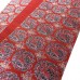 OBI FEMME SOIE  ROUGE, ROSACES 007-196