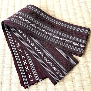 DATEJIME DOUBLÉ MARRON EN SOIE 007-20