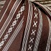 DATEJIME DOUBLÉ MARRON EN SOIE 007-20