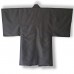 HAORI HOMME MARRON-NOIR EN SOIE STRIÉE 007-204 HAORI HOMME MARRON-NOIR EN SOIE STRIÉE 007-204