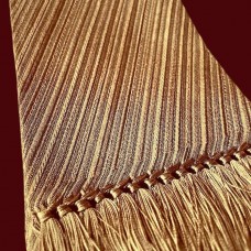 OBI HOMME SOIE OCRE DORÉE STRIÉE 007-213