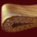 OBI HOMME SOIE OCRE DORÉE STRIÉE 007-213