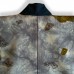 HAORI BLEU NUIT EN LAINE MÉLANGÉE 007-216